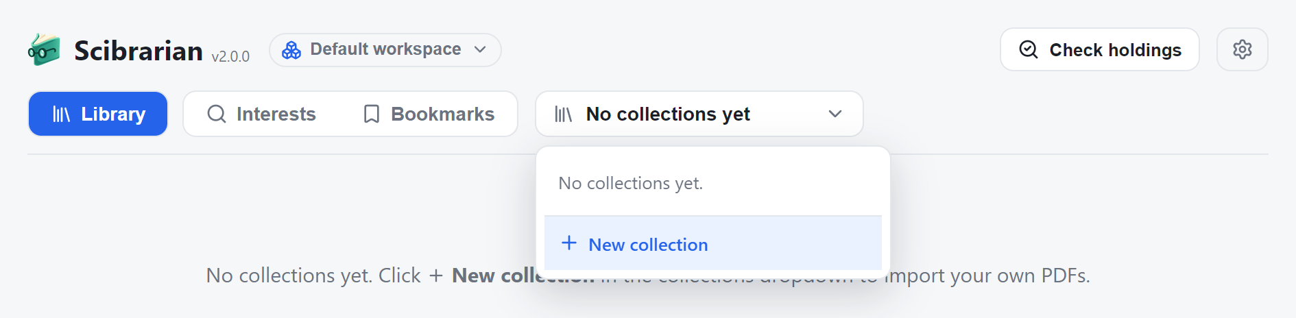 New collection